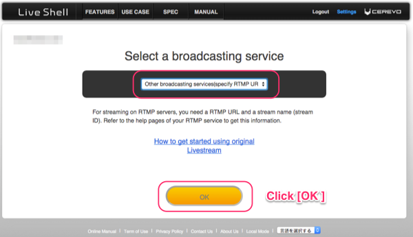 setup rtmp server