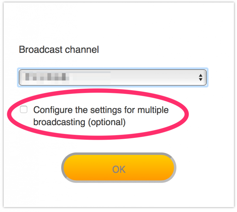 2-1a. Ustream (initial setup) | LiveShell Manual